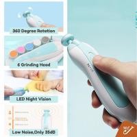 ราคา McJoden - NAIL POLISHER BABY 6 in 1 Electric Baby Adult Nail Trimmer Pedicure & Nail Clipper กรรไกรตัดเล็บเด็ก (57805881936)