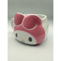ราคา แก้วมัค My Melody Mug Sculpted Ceramic Large White Pink 13.5oz Sanrio 400ml Cup Coffee (28826362429)