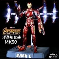 ราคา ฟิกเกอร์ไอรอนแมน MK50 รุ่นดีลักซ์ อนิเมะจีน รุ่นแท้ รุ่นเรืองแสง ปีที่ 10 ของอเวนเจอร์ส ปืนลอยน้ำ (29279093325)