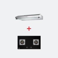 ราคา เตาแก๊ส 2 หัว HB78-2BSQ/BG + เครื่องดูดควัน HF-HSM102AT-90 (9465738790)