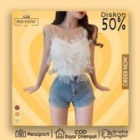 ราคา เสื้อกล้ามถักลูกไม้สไตล์เกาหลีแต่งพู่ถักร่วมสมัย (29865245311)