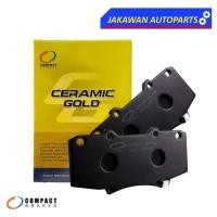 ราคา ผ้าเบรคหน้า NISSAN NP300 2WD, 4WD ปี 2014 - 2025, TERRA 2.3 ปี 2018 - 2025 COMPACT CERAMIC (MCK720) (26963592062)