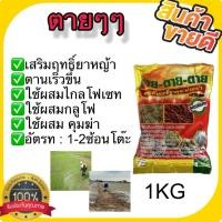 ราคา ตายตายตาย 1Kg สารเสริมฤทธิ์ยาฆ่าหญ้า คุมแห้ง คุมฆ่า เพิ่มประสิทธิภาพยาฆ่าหญ้า ยาคุมฆ่าหญ้า ผสมไกล กลูโฟ คุมฆ่านาข้าว (51350304742)