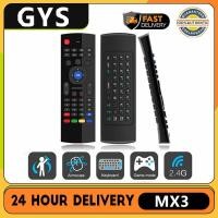 ราคา MX3 2.4GHz Air Mouse รีโมทคอนโทรลทีวี Combo สําหรับ Android TV Box mx3 คีย์บอร์ดรีโมทคอนโทรล (23576712662)