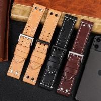 ราคา เหมาะสําหรับ luminox luminox 1879 1881 1920 1925 1927 26 มม. สายหนังแท้ Lemei (54757410543)