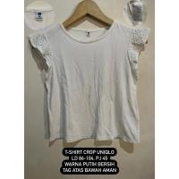 ราคา UNIQLO เสื้อครอปยูนิโคล่ (43472030759)
