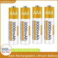 ราคา AAA Battery 1.5V Li-ion AA Rechargeable Battery 3000mAh AA Lithium-ion Battery for remote control mouse small fan Electr (26107558825)