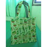 ราคา (ส่งฟรี)กระเป๋าผ้าเคลือบPVCพลาสติก ลายขนม กันน้ำ (ส่งฟรี) (15799389419)