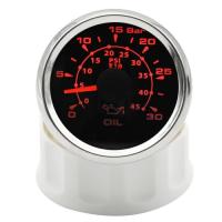 ราคา 7 Color Backlight Oil Pressure Gauge 0-30Bar 0-45Psi Oil Pressure Transducer Sender Sensor 1/8NPT 1 (50705627000)