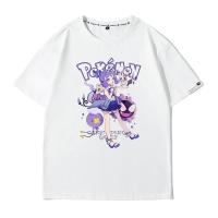 ราคา ขนาด โปเกมอน เสื้อยืดแขนสั้นลายการ์ตูน Gastly Kid ผ้าฝ้าย 100% สี (20085450938)