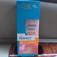 ราคา L'Oreal Paris UV Perfect Instant White spf 50 30 ml (973235260)