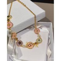 ราคา สร้อยคอดิออร์ทรงกลม สไตล์ใหม่ สีซอฟต์เหมือนมาการอง (53107964283)