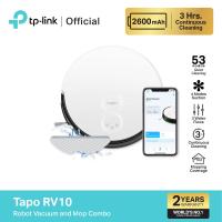 ราคา หุ่นยนต์ดูดฝุ่น TP-LINK (TAPO RV10) Robot Vacuum & Mop สามารถดูดฝุ่นที่อยู่ที่พื้นและเช็ดทำความสะอาดคราบสกปรก (25315372709)