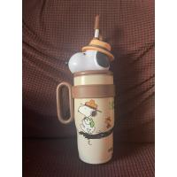 ราคา แก้วน้ำสแตนเลสหัวสนูปปี้คละลาย 800 มล. x 1 (ไม่มีกล่อง) / แก้วพลาสติกมีหลอด/แก้วuniqlo (42128542885)