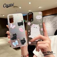 ราคา เคสโทรศัพท์ Vivo Y17s Y18 Y15 Y22 Y21 Y27 Y17 Y78 Y20 Y12i Y02 Y15s Y33s Y36 Y100i Y12s แมวน่ารักสองสี โทรศัพท์ จัดส่งจา (42213859038)