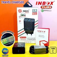 ราคา เครื่องชาร์จสําหรับเดินทาง Inbox Yuki USB Type C Quick Charge Qualcomm 3.0 (27482820716)