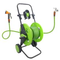 ราคา Sorandy Heavy Duty Garden Hose Reel Cart ที่วางท่อน้ําแบบพกพาเครื่องมือมือถือพร้อมระบบไกด์แบบบูรณาการอเนกประสงค์ (51057166323)