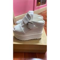 ราคา รองเท้าส้นตึก ไซส์35 สูงประมาณ5นิ้ว *มือสอง* (41203358856)