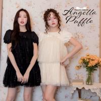 ราคา #JBS2555 Angella Puffle Dress Joobs studio (45354486928)