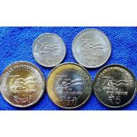 ราคา เหรียญ​อินเดีย​ India,(ชุด​ที่ระลึก​75ปีเอกราชอินเดียเต็ม5เหรียญ), #471, ไม่​ผ่าน​ใช้​ UNC​ (27115670234)