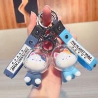 ราคา Coffeejoy น่ารัก อวกาศ ลูกแมว พวงกุญแจ สร้างสรรค์ การ์ตูน PVC ตุ๊กตา กระเป๋า จี้ พวงกุญแจรถ (20376181702)
