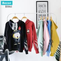 ราคา เสื้อแขนยาว กังฟูเเพนด้า เสื้อกันหนาว ผ้าร่ม สีหวานสดใส กันได้ทั้งเเดด กันลม กันร้อน (3561584705)