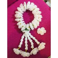 ราคา พวงมาลัยดอกมะลิ สีขาวพวงใหญ่ (7295264961)