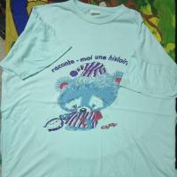 ราคา เสื้อยืดมือสอง Vintage Usa ผ้าบาง งานเก่า 90's การ์ตูนเก่า OverSize 3XL+อก30+/ยาว34 (41806406164)