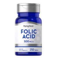 ราคา Folic Acid 800 , 400 mcg 250 tablets (23520539165)