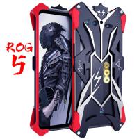 ราคา สําหรับ Asus Rog โทรศัพท์ 3 5S Pro ปลอก Rog โทรศัพท์ 5 กันกระแทกโลหะปกหลัง rog5 rog3 กรณี rog phone5 ฝาครอบ Rog 3 กรณี (26753621813)