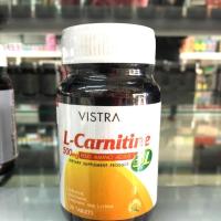 ราคา Vistra L-carnitine 500 mg plus amino acids 3L-30 เม็ด(EXP.26/08/2023) (929093033)