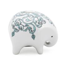 ราคา ธนบดีเซรามิค ออมสิน กระปุกออมสิน เซรามิก Ceramic ออมสินช้าง S ของฝาก ของขวัญ ของที่ระลึก ตกแต่งบ้าน (2651261060)