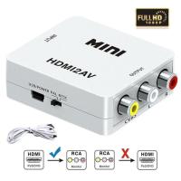 ราคา [ส่งด่วน] ตัวแปลงสัญญาณ Mini HDMI to AV (RCA) แปลงภาพจาก HDMI เข้าทีวีรุ่นเก่า จอรถยนต์ รองรับ 1080P แถมสายชาร์จ USB (51857634972)