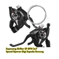 ราคา คู่ ST-EF51 Mountain Speed Shifters Seli Minion จักรยาน BR286 พับ Shifters 3x7 MTB (40027054607)