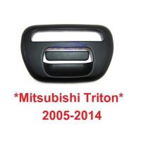 ราคา แบบแปะ ดำด้าน ครอบมือเปิดท้าย MITSUBISHI TRITON L200 2005 - 2015 มือดึงท้าย มิตซูบิชิ ไทรทัน ไตรตั้น ครอบเบ้าท้าย ฝาท้าย (25290160285)