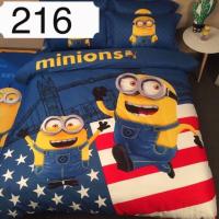 ราคา ชุดผ้านวม ครบเซท6ชิ้น ลายมินเนี่ยน (2598633902)