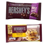 ราคา พร้อมส่ง Hersheys Milk Chocolate Chips 226g./ Semi-sweet 340g. เฮอชี่ มิลค์ ช็อกโกแลตชิพ/ เซมิสวีทช็อก (27665882685)