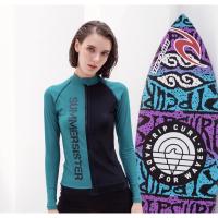 ราคา เสื้อดำน้ำกันยูวี/เสื้อว่ายน้ำกันยูวี SummerSister (เฉพาะเสื้อรุ่นซิปหน้า) (13885853463)