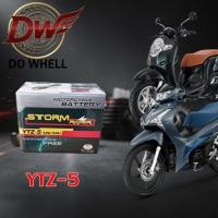 ราคา แบตเตอรี่มอเตอร์ไซค์ YTZ-5 STORM RIDER 12V แรง ทนทาน MIOเก่า,RC100มือ wavei,wave125i,click,zoomer-x (46206140600)