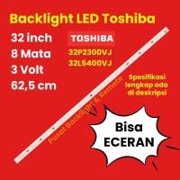 ราคา MATA TOSHIBA 32 นิ้ว LED TV BACKLIGHT 8 EYES 3 VOLT 32P2300VJ 32L5400VJ P2300VJ 5400VJ 8 ปุ่ม (41464569537)