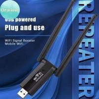 ราคา Clearlove USB Wifi Repeater 300M Wi-Fi สัญญาณ Booster 2.4G Wireless Extender Wi Fi อะแดปเตอร์สําหรับเดสก์ท็อป PC แล็ปท็อป TH (44657409650)
