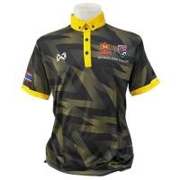 ราคา ของแท้ เสื้อ โปโล M150 x ช้างศึก ฟุตบอลทีมชาติไทย ลายใหม่ ล่าสุด WARRIX M150 x FOOTBALL THAILAND NATION POLO SHIRT (43171562795)
