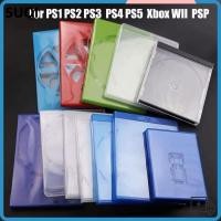 ราคา SUQI 1 ชิ้น CD เกมฝาครอบ,การออกแบบป้องกันกล่องซีดีเกม,อเนกประสงค์เปลี่ยนอุปกรณ์เสริมการ์ดเกมสําหรับ PS1 PS2 PS3 PS4 PS5 Xbox WII (46956762238)