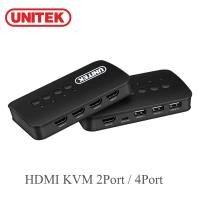 ราคา Unitek สวิตช์ KVM วิดีโอ HDTV HD 4K 2Port / 4Port (29979928765)