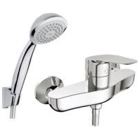 ราคา A-0312-300 ก๊อกผสมยืนอาบพร้อมฝักบัว รุ่น CYGNET (American Standard) (8410087218)