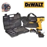 ราคา DEWALT DCD700C2A สว่านไร้สาย ขนาด10มม 10.8V แบต li-ion 2ก้อน พร้อมชุดดอกสว่าน109ชิ้น ประกันห้าง3ปี ของแท้100% (1791151587)