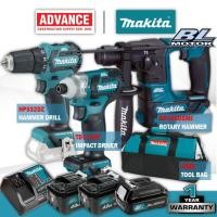 ราคา MAKITA 12Vmax ชุดคอมโบไร้แปรงถ่าน RM2700 ( HR166DSMJ สว่านโรตารี่ / HP332DZ สว่านกระแทก / TD111DZ ไดร์เวอร์กระแทก ) (44607023651)