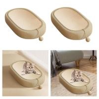 ราคา [mibum01eb] Cat Scratcher Lounge Bed ลูกแมว Scratching โซฟาเล่น Resting Cat Scratching เฟอร์นิเจอร์ป้องกันสําหรับลูกแมว Kitty (22464725943)