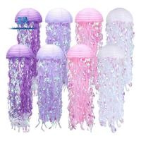 ราคา โคมไฟแมงกะพรุนโคมไฟกระดาษแมงกะพรุนตกแต่งแขวนแมงกะพรุนตกแต่งสีม่วง (57304205274)