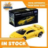ราคา [ต้นฉบับ] Takara Tomy Tomica Premium No.15 Lamborghini Diablo SV สีเหลือง Diecast Car Toy (23128478593)
